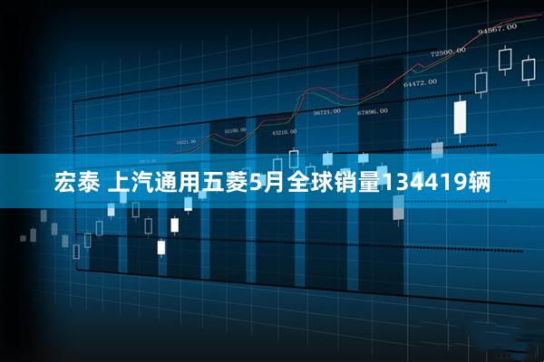 宏泰 上汽通用五菱5月全球销量134419辆