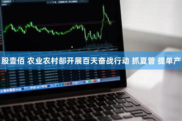 股壹佰 农业农村部开展百天奋战行动 抓夏管 提单产
