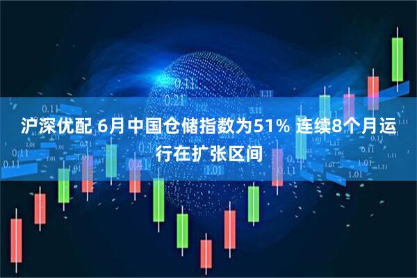 沪深优配 6月中国仓储指数为51% 连续8个月运行在扩张区间