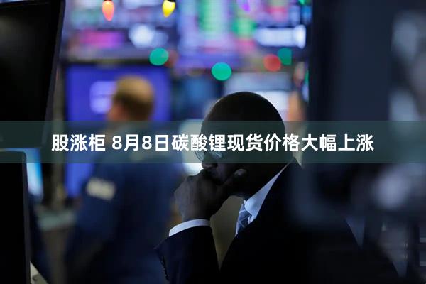 股涨柜 8月8日碳酸锂现货价格大幅上涨
